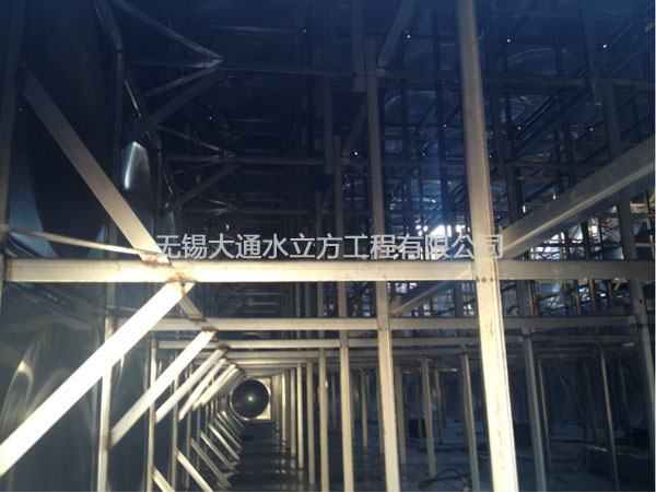 石家莊煙草集團水箱內景